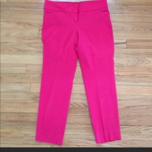 The Limited Stretch Ankle Pant in Hot Pink